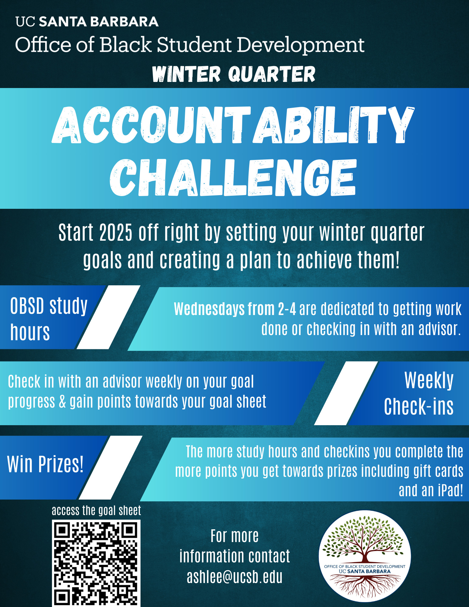 Flyer with large Accountability Challenge title