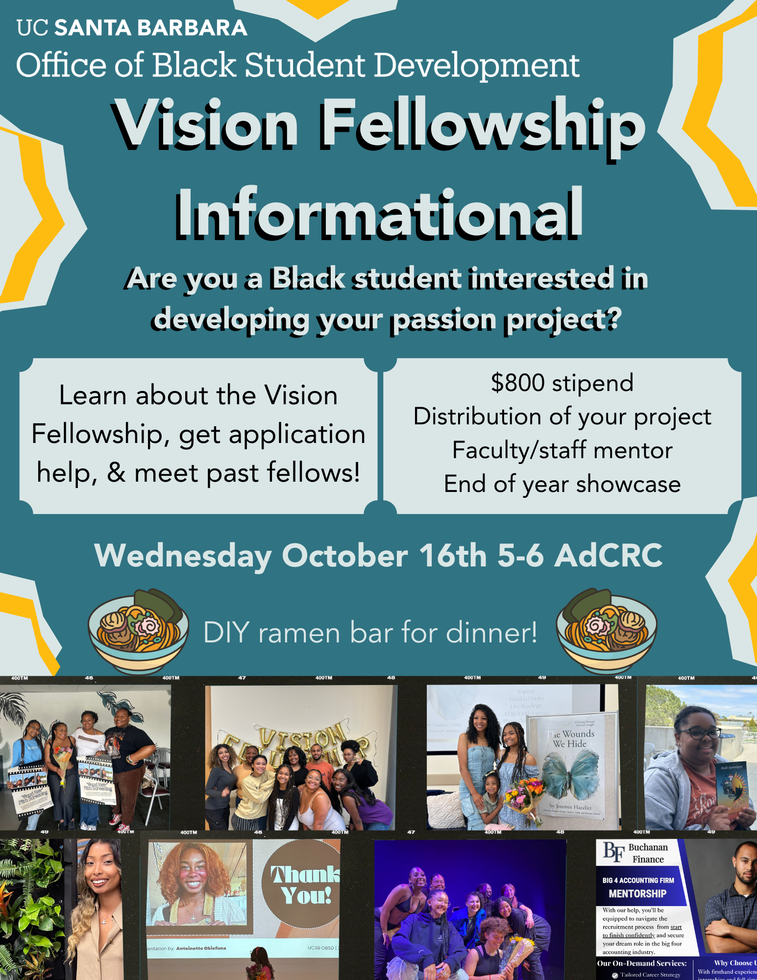 Vision Fellowship Informational flyer