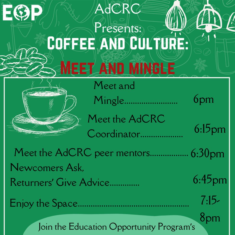 Coffee and Culture poster