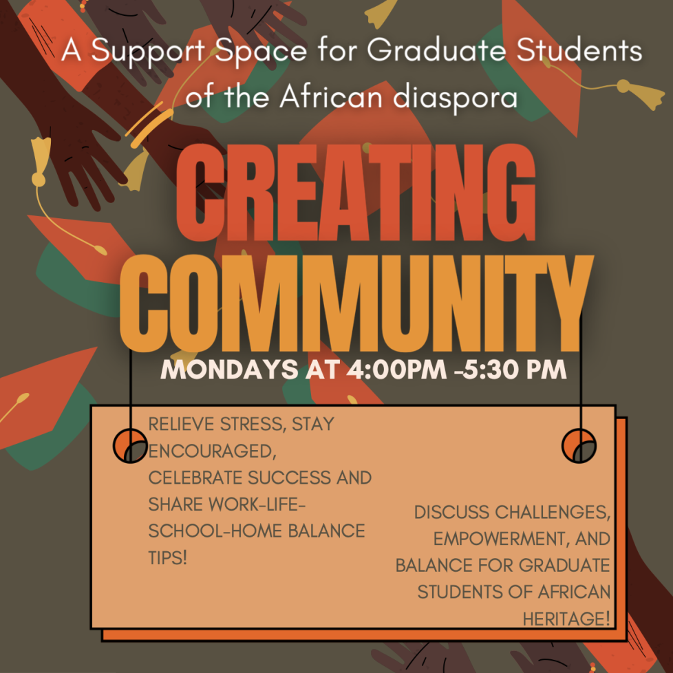 Creating Community flyer