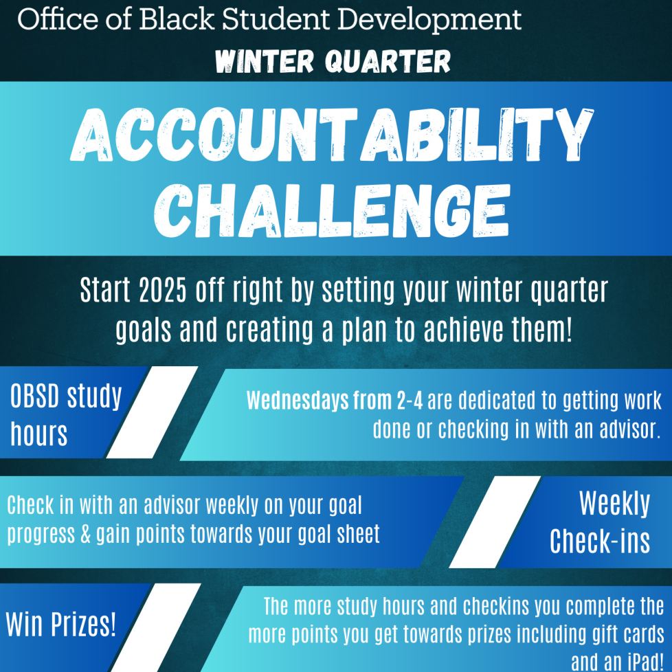 Flyer with large Accountability Challenge title