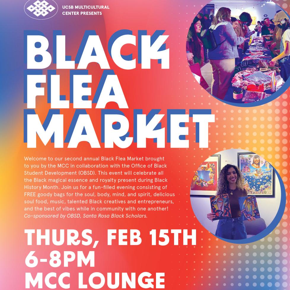 Balck Flea Market flyer